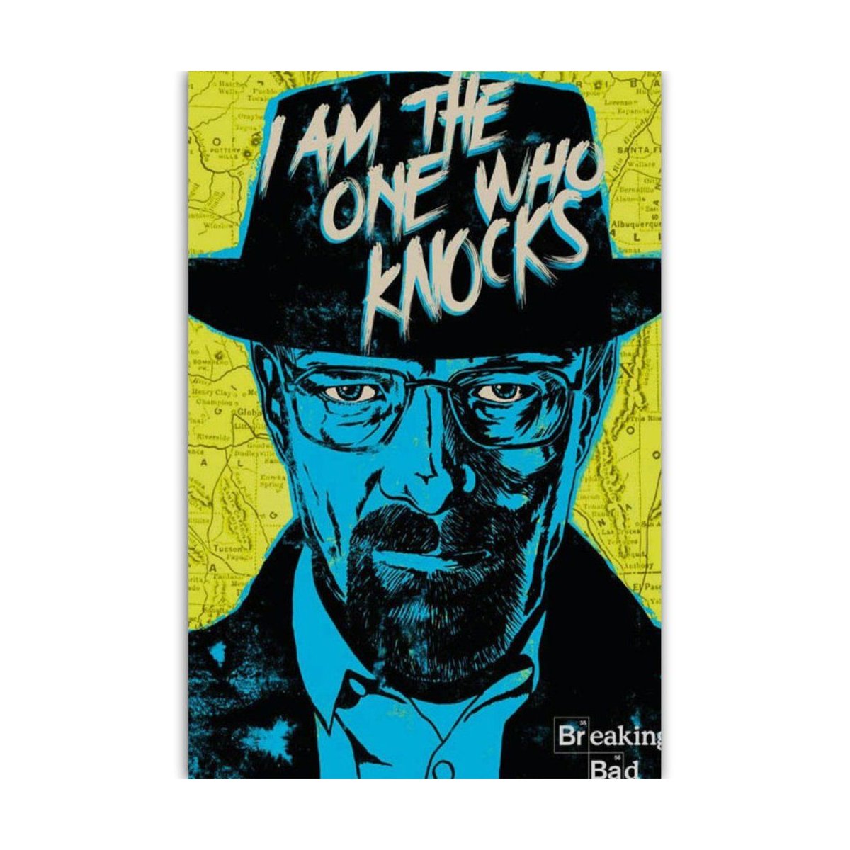 Quadro Decorativo Breaking Bad Walter White - Compre Já!