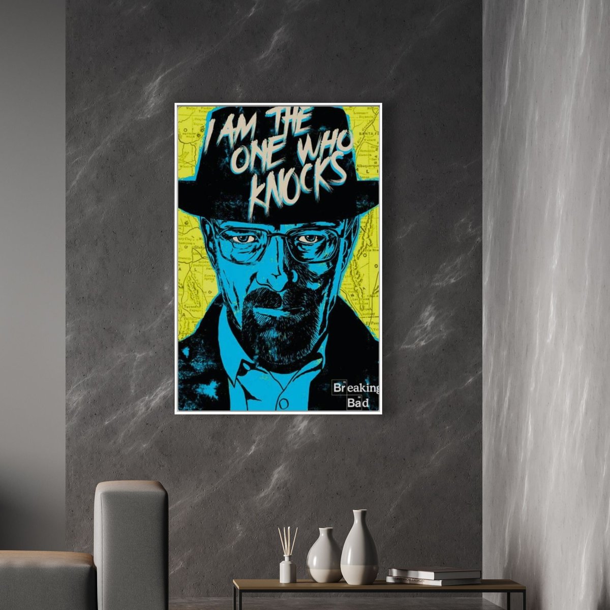 Quadro Decorativo Breaking Bad Walter White - Compre Já!